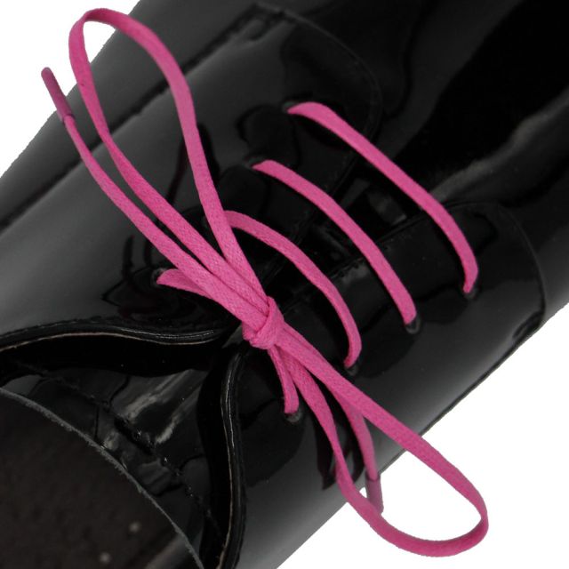 Pink Wax Shoelace - 30cm Length 3mm Width