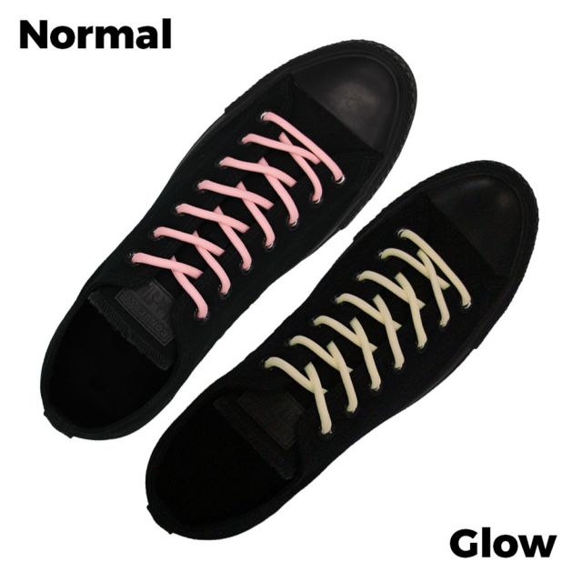 Pink Glow Shoelace - 30cm Length 5mm Diameter