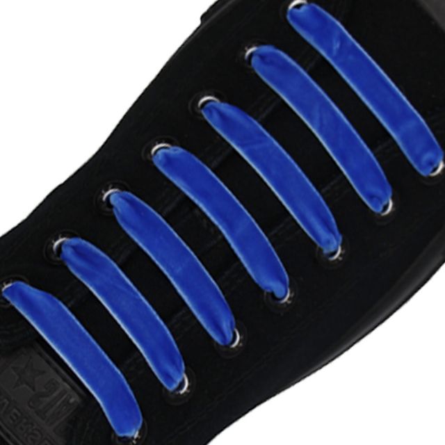 Blue Velvet Shoelace - 30cm Length 10mm Width