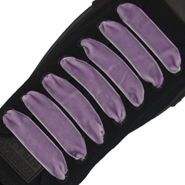 Purple Velvet Shoelace - 30cm Length 15mm Width