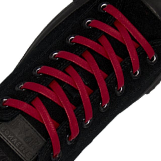 Red Wax Shoelace - 30cm Length 7mm Width