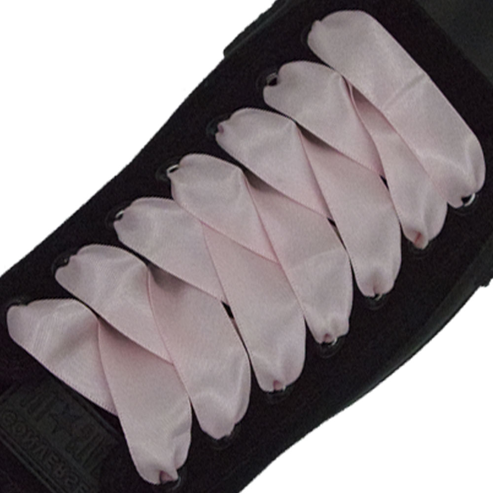 Icy Pink Satin Shoelace - Flat 20mm
