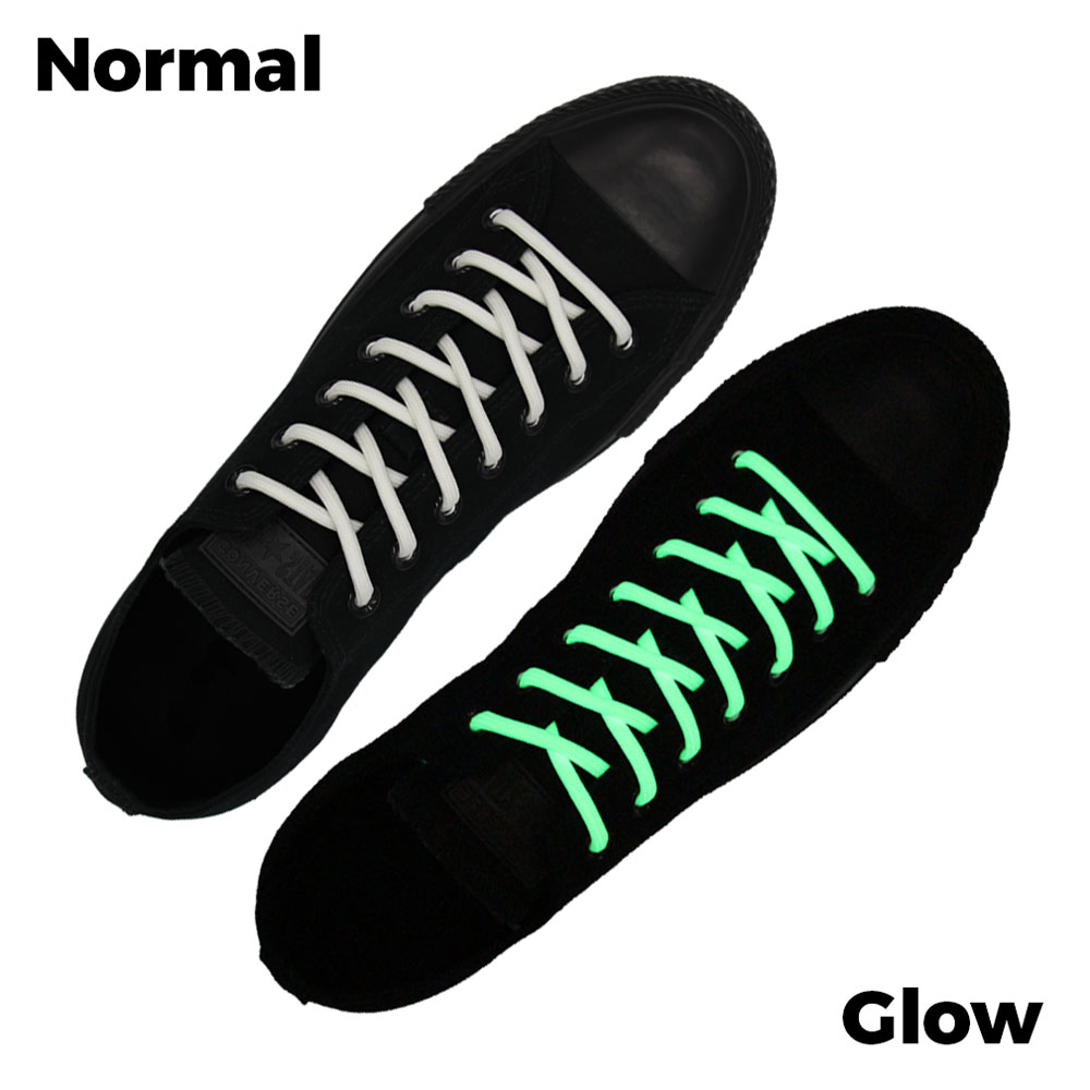 White Glow Shoelace - 30cm Length 5mm Diameter